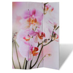 ZNTS Folding Room Divider 120x170 cm Flower 240475