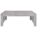 Coffee Table Concrete Grey 100x100x35 cm Engineered Wood 808571