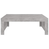 Coffee Table Concrete Grey 100x100x35 cm Engineered Wood 808571