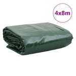 ZNTS Tarpaulin Green 4x8 m 650 g/m² 156140