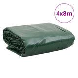 ZNTS Tarpaulin Green 4x8 m 650 g/m² 156140