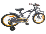 Kids Bike 16 Inches for 4-6 Years Old Dark Grey 42009309