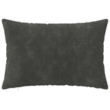 Cushion Cover 6 pcs HEERLEN Anthracite 50 x 80 cm 912016