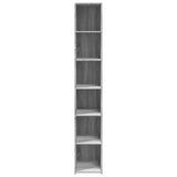 Highboard Grey Sonoma 30x41x185 cm Engineered Wood 846416