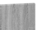 Wall-Mounted Headboard BREDA Grey Sonoma Engineered Wood 897631