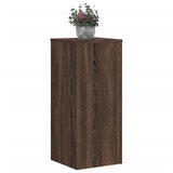 Plant Stands 2 pcs Brown Oak 30x30x70 cm Engineered wood 852930
