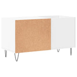 ZNTS Record Cabinet White 85x38x48 cm Engineered Wood 831700
