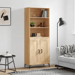 Highboard Sonoma Oak 69.5x34x180 cm Engineered Wood 3189960