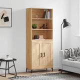 Highboard Sonoma Oak 69.5x34x180 cm Engineered Wood 3189960