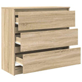 Sideboard Sonoma Oak 80x35x76 cm Engineered Wood 861735