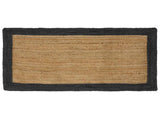 Area Rugs Dark Grey 80 x 150 cm Jute 42010684