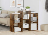 Sideboard Smoked Oak 90 x 30 x 90 cm 8000408