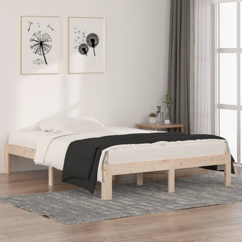 Bed Frame without Mattress 135x190cm Double 810340