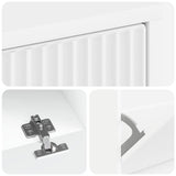 Shoe Cabinet ARNHEM 78 x 24 x 103 cm Engineered Wood White 896655