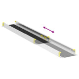 Ramp for Wheelchair 270 kg 2 pcs Black 152 x 19 x 5.5 cm 42021091