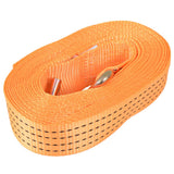 Ratchet Tie Down Straps 10 pcs 2 Tonnes 8mx50mm Orange 142663