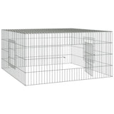 Rabbit Cage 110x110x55 cm Galvanised Iron 171562