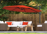 Five-Position Overhanging Parasol - Orange T3398P317792