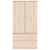 Wardrobe ALTA 90x55x170 cm Solid Wood Pine 353929