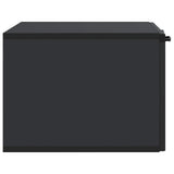Wall-Mounted TV Cabinet Black 59.5 x 41 x 30 cm Engineered Wood 899356