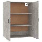 Hanging Cabinet Concrete Grey 69,5x34x90 cm Engineered Wood 812271