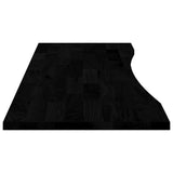 Desk Top Dark Brown 160x50x2.5 cm Solid Wood Oak Rectangular 4009031