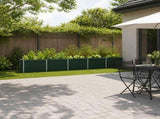 Raised Garden Bed Green 400 x 40 x 55 cm Galvanized steel 8006276