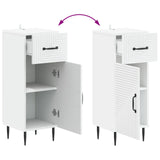Bathroom Storage Cainet HAARLEM White 30 x 31 x 80 cm 896825