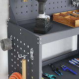 Tool Trolley Anthracite 65 x 35 x 111 cm Cold-rolled Steel 874548