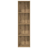 Bookcase Artisian Oak 40x30x152 cm Engineered Wood 857884