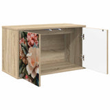 Wall-mounted TV Cabinet BORNE 69 x 33 x 40 cm Sonoma Oak 8007123