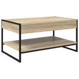 Coffee Table Sonoma 80 x 50 x 40 cm Engineered Wood 886439