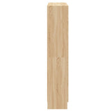 Book Cabinet Sonoma Oak 82.5x30.5x150 cm Engineered Wood 802726