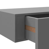 Wall-mounted Drawer Shelves 2 pcs Grey 40x23.5x10cm MDF 330246