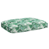 Pallet Cushion Set 3 pcs Green Leaf Pattern Oxford Fabric 3329097