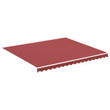 Replacement Fabric for Awning Burgundy Red 4x3.5 m 311968