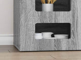 Sideboard Grey Sonoma 100 x 35 x 59 cm Engineered Wood 891350
