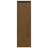 Wall Cabinets 2 pcs Honey Brown 30x30x100 cm Solid Pinewood 813512