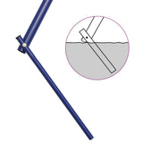 Swing Set with 3 Seats Steel 92319