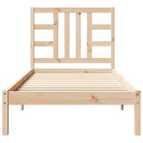 Bed Frame without Mattress 90x200 cm Solid Wood 3105390