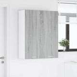 Hanging Cabinet Grey Sonoma 80 x 31 x 100 cm Engineered Wood 884367