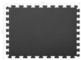 Floor Mats 12 pcs 4.32 EVA Foam Black 92462