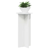 Plant Stand 2 pcs High Gloss White 40 x 40 x 80 cm 899703
