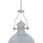 Ceiling Lamp Grey Round E27 281625