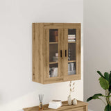 Wall Mounted Cabinet Artisan Oak 69.5x34x90 cm 857331