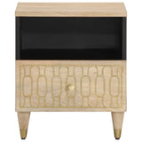 Bedside Cabinets 2 pcs 40x33x46 cm Solid Wood Mango 358255