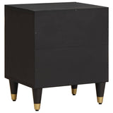 Bedside Cabinet with Door Black 40 x 33 x 46 cm 4018804