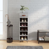 Shoe Cabinet Grey Sonoma 30x35x105 cm Engineered Wood 829650