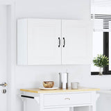 Kitchen Wall Cabinets 2 pcs "Kalmar" White Engineered Wood 853558