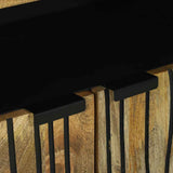 Sideboard Brown 60 x 33 x 75 cm Solid mango wood 4017961